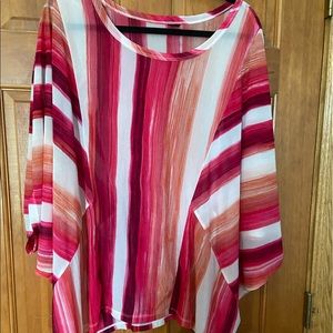 Lane Bryant sheer poncho. 22/24